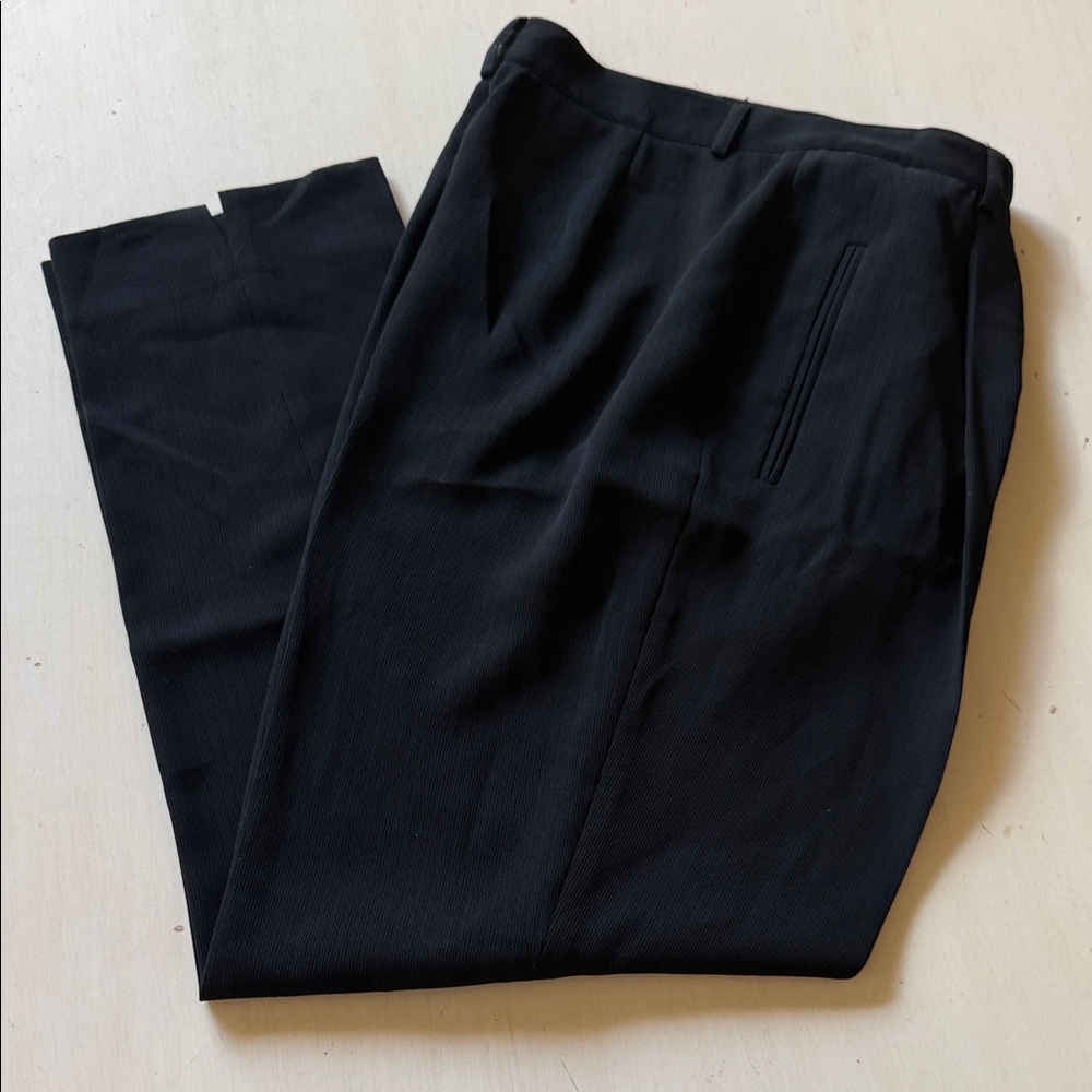 Alex Garfield from Nordstrom Women's Straight Leg Dress Pants in Black (sz 12) - Picture 2 of 7